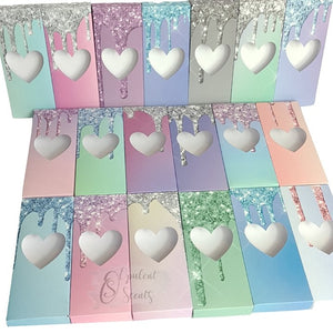 Snap Bar Boxes With Glitter Drip Design - Mixed Selection Pack - OpulentScents