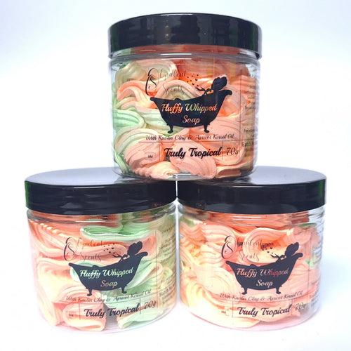 Truly Tropical Fluffy Whipped Soap - OpulentScents
